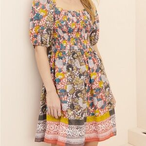 Velvet by Graham & Spencer Taria Puff-Sleeved Minidress